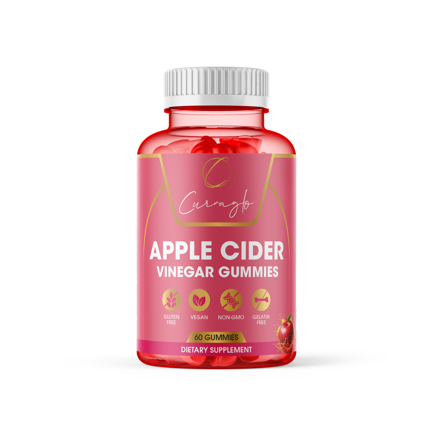 Curvaglo organic apple cider vinegar gummies