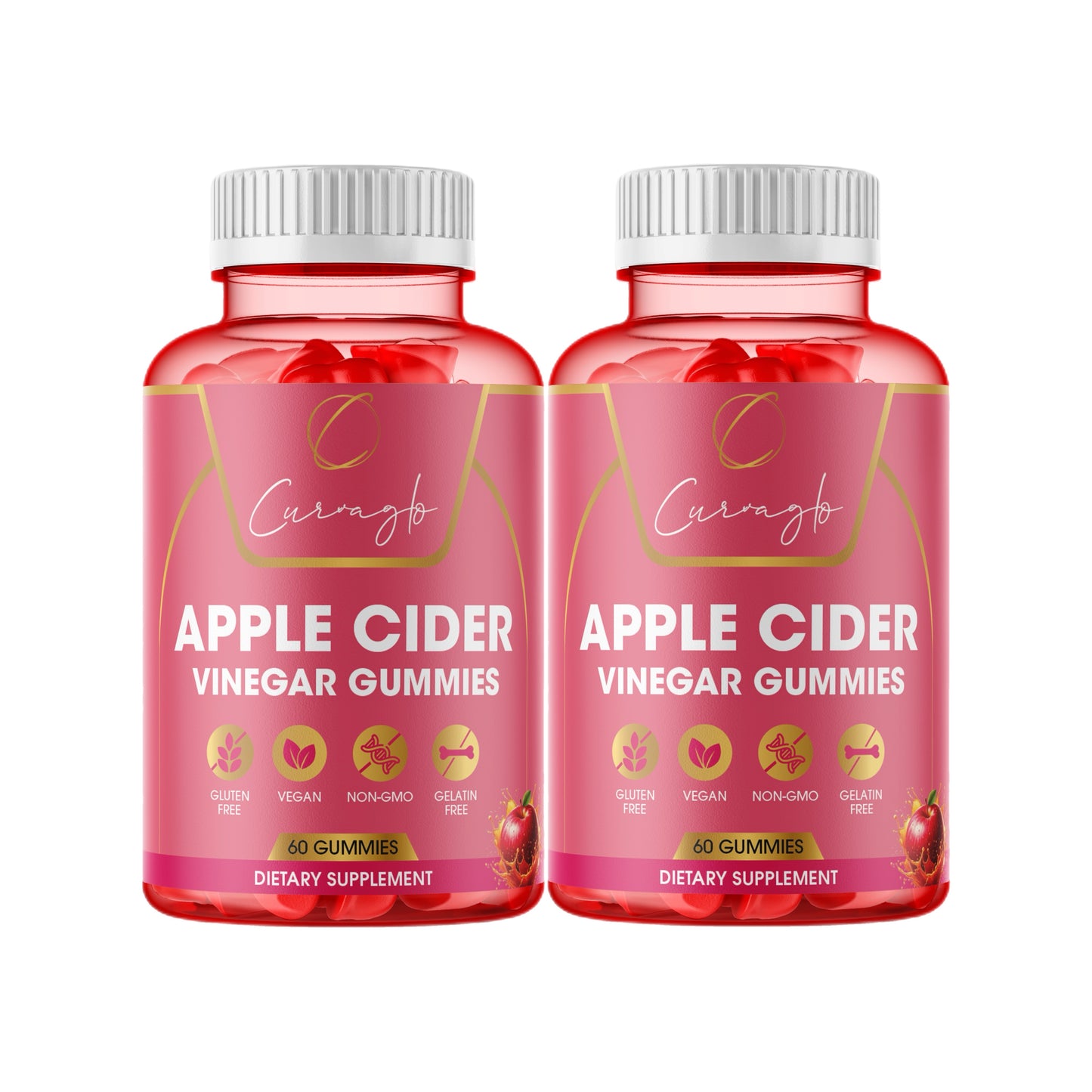Curvaglo organic apple cider vinegar gummies